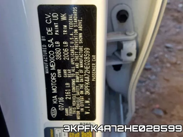 3KPFK4A72HE028599 фото 2