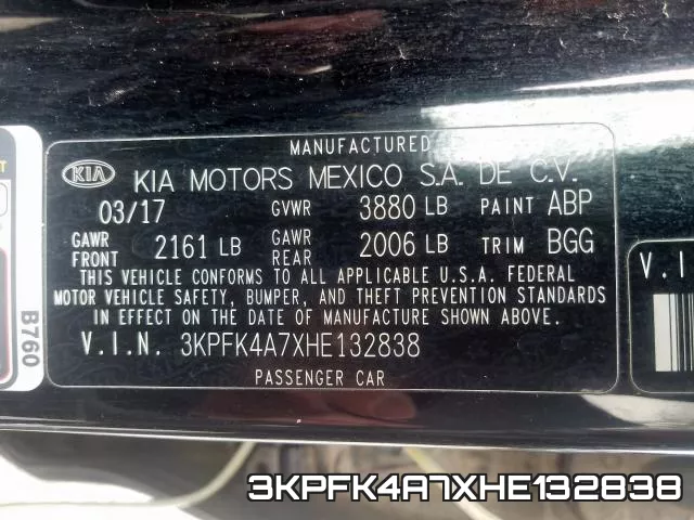 3KPFK4A7XHE132838 фото 2