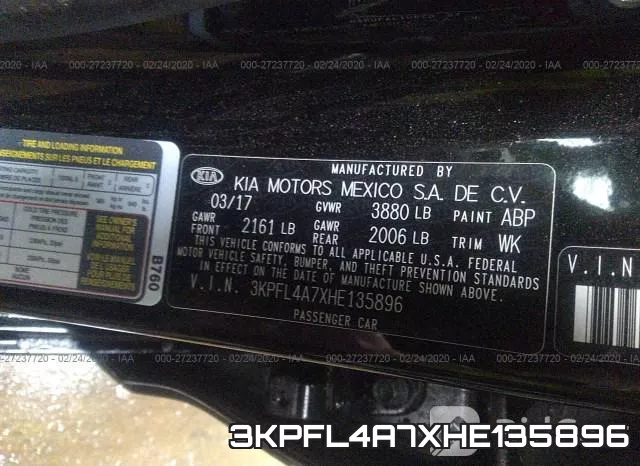 3KPFL4A7XHE135896 фото 10