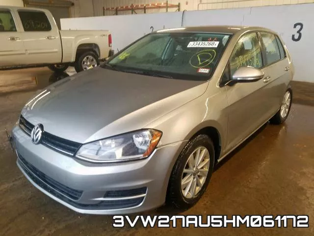 3VW217AU5HM061172 фото 3