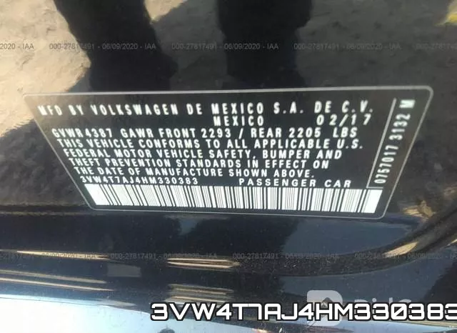 3VW4T7AJ4HM330383 фото 10