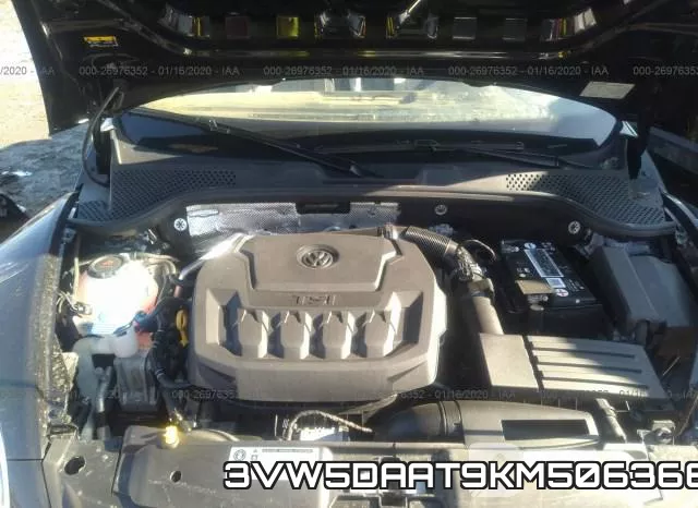 3VW5DAAT9KM506366 фото 2