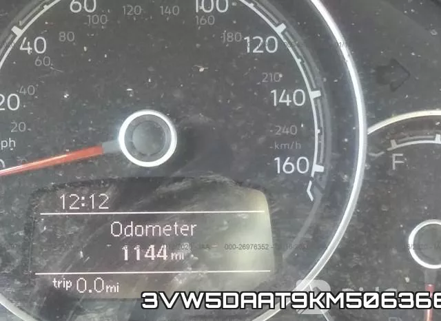 3VW5DAAT9KM506366 фото 8