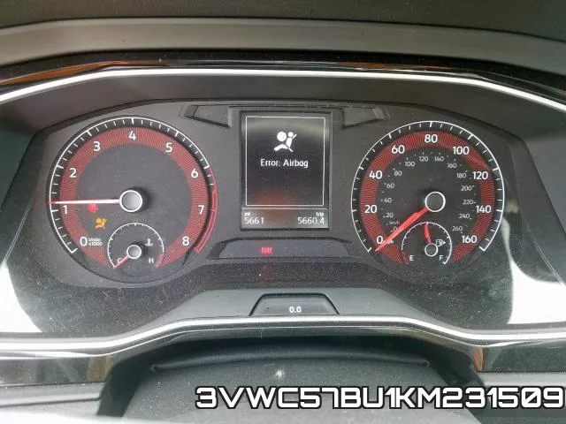 3VWC57BU1KM231509 фото 9
