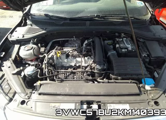 3VWC57BU2KM140393 фото 2