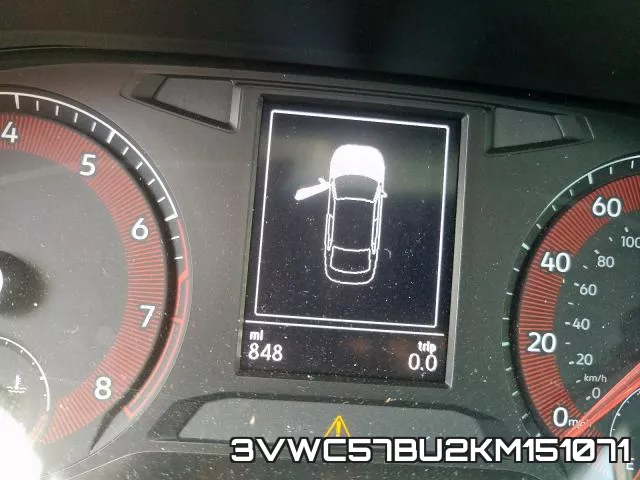 3VWC57BU2KM151071 фото 9