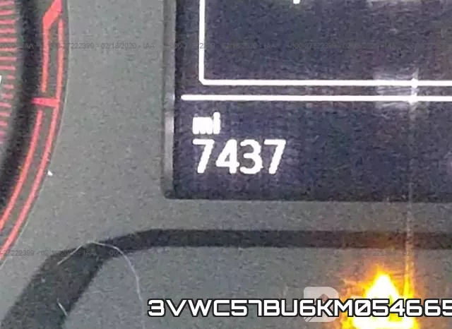 3VWC57BU6KM054665 фото 8