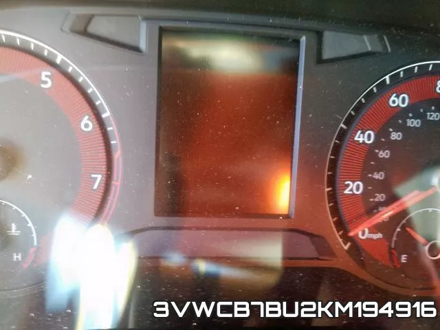 3VWCB7BU2KM194916 фото 9