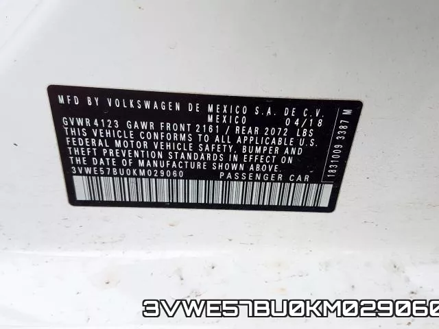 3VWE57BU0KM029060 фото 2
