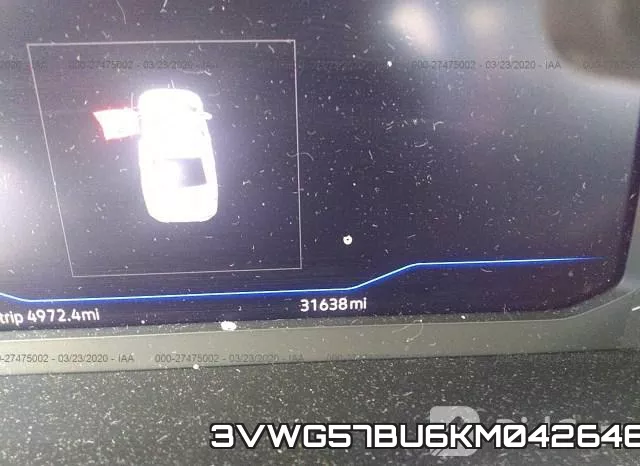 3VWG57BU6KM042646 фото 8