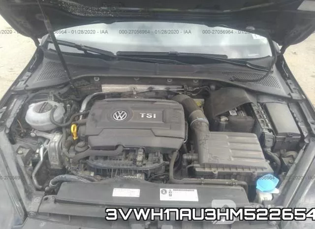 3VWH17AU3HM522654 фото 2