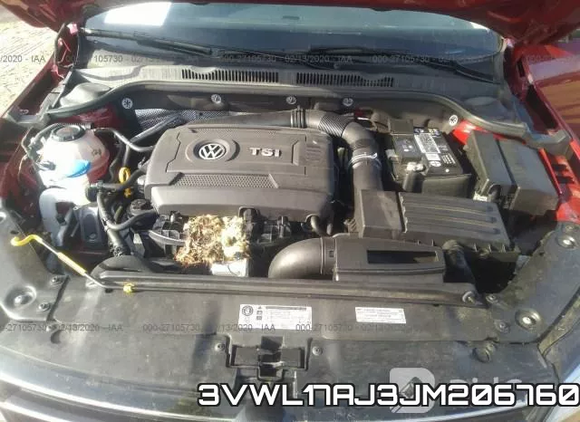 3VWL17AJ3JM206760 фото 2