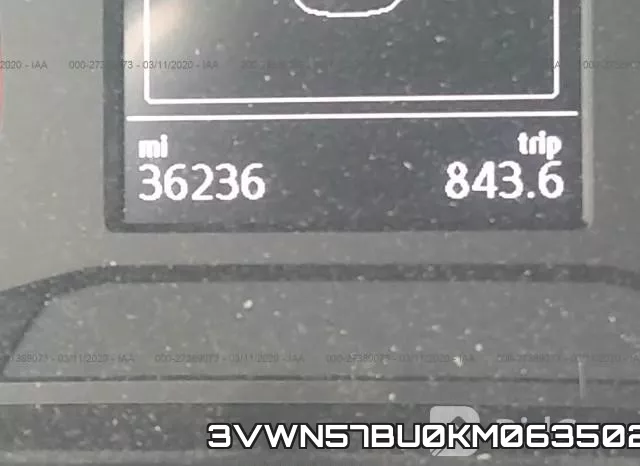 3VWN57BU0KM063502 фото 8