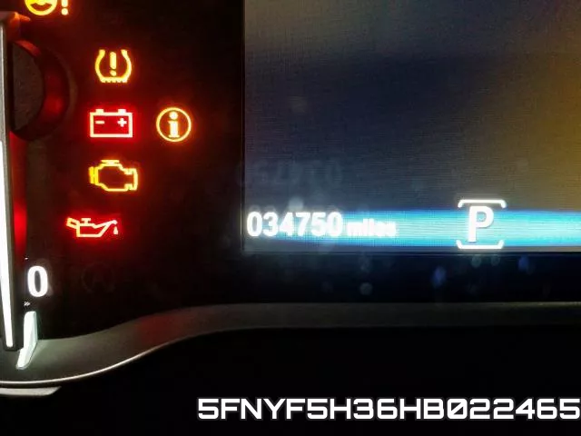 5FNYF5H36HB022465 фото 9