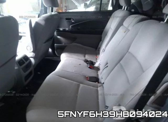 5FNYF6H39HB094024 фото 9