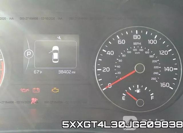 5XXGT4L30JG209838 фото 8