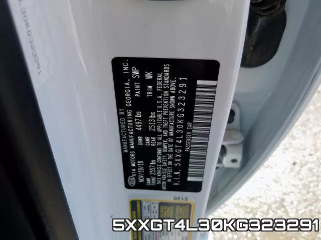5XXGT4L30KG323291 фото 2