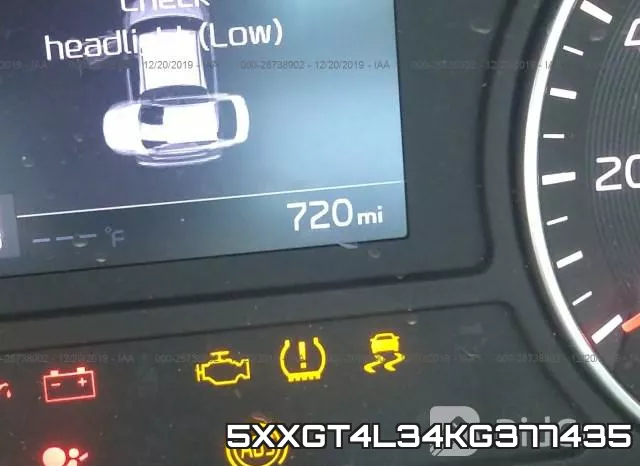 5XXGT4L34KG377435 фото 8
