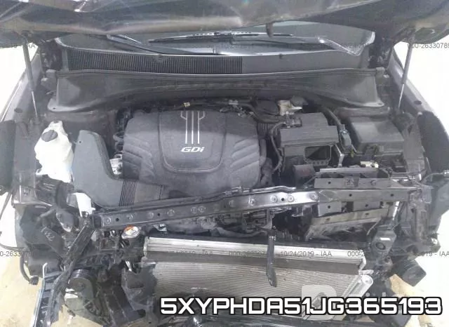 5XYPHDA51JG365193 фото 2