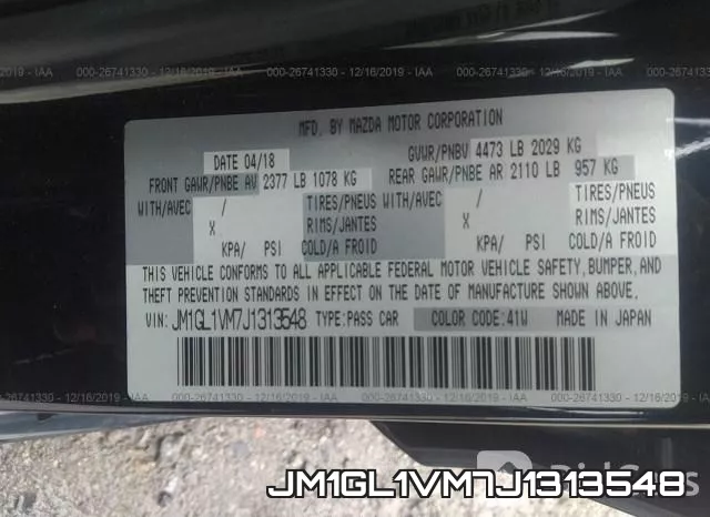 JM1GL1VM7J1313548 фото 10