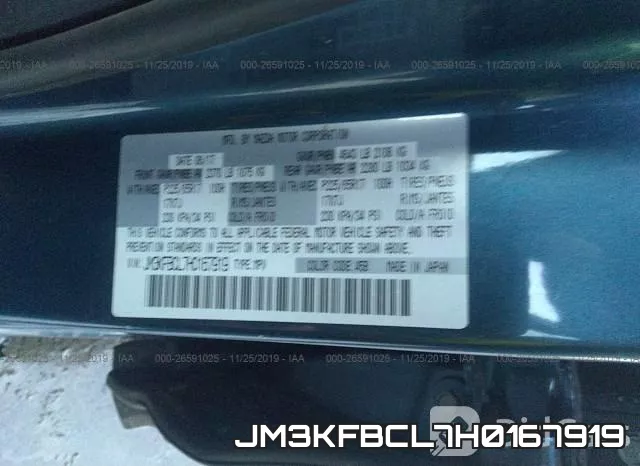 JM3KFBCL7H0167919 фото 10