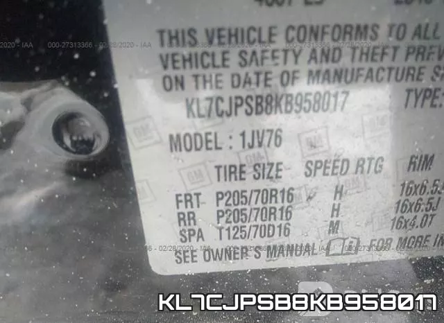 KL7CJPSB8KB958017 фото 10