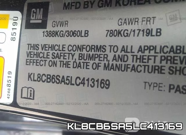 KL8CB6SA5LC413169 фото 10