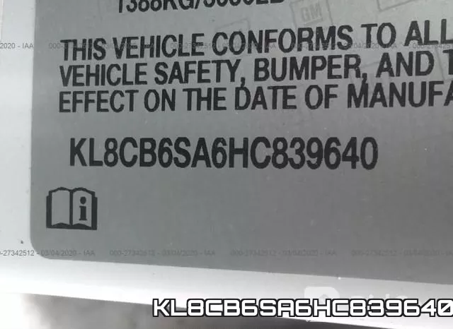 KL8CB6SA6HC839640 фото 10