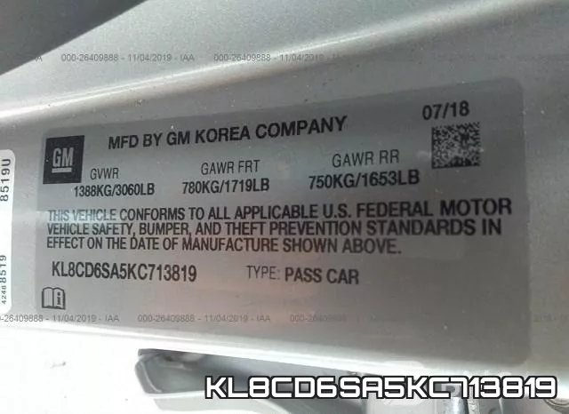 KL8CD6SA5KC713819 фото 10