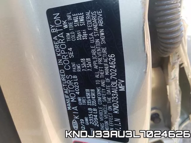 KNDJ33AU3L7024626 фото 2