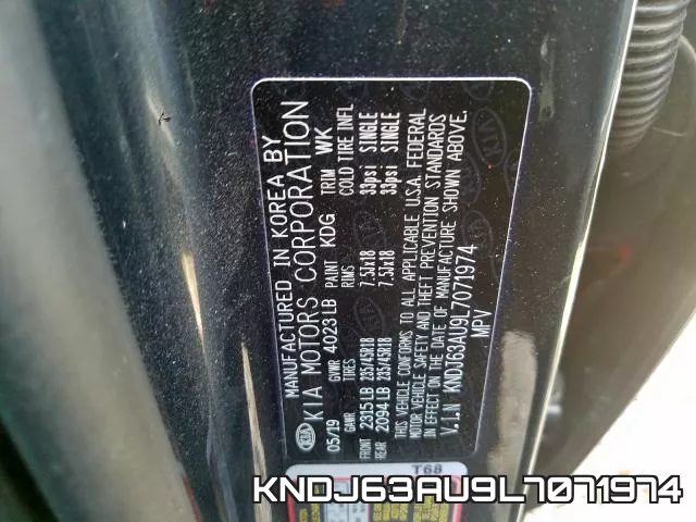 KNDJ63AU9L7071974 фото 2