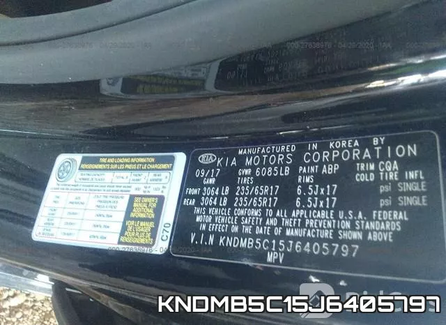 KNDMB5C15J6405797 фото 10