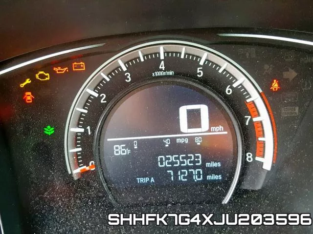 SHHFK7G4XJU203596 фото 9