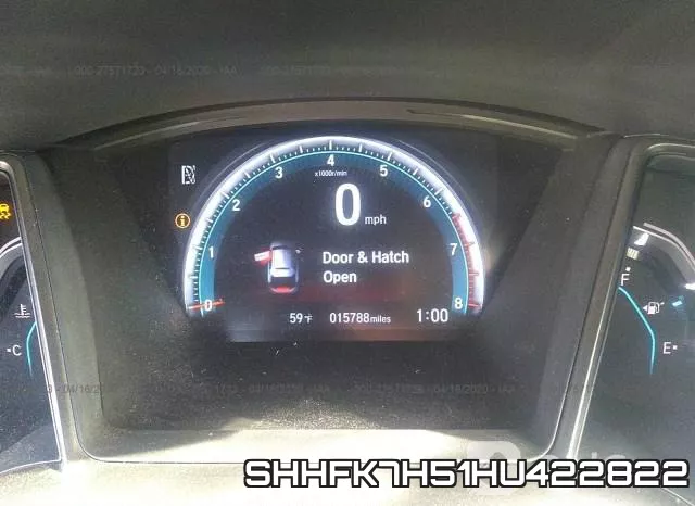 SHHFK7H51HU422822 фото 8