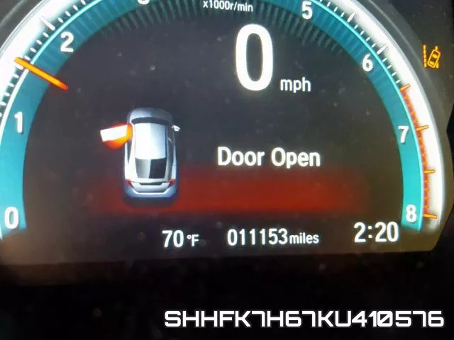SHHFK7H67KU410576 фото 9