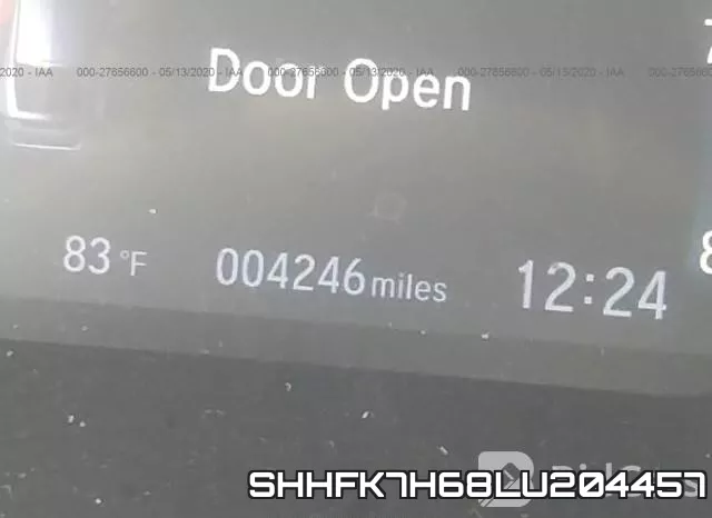 SHHFK7H68LU204457 фото 8