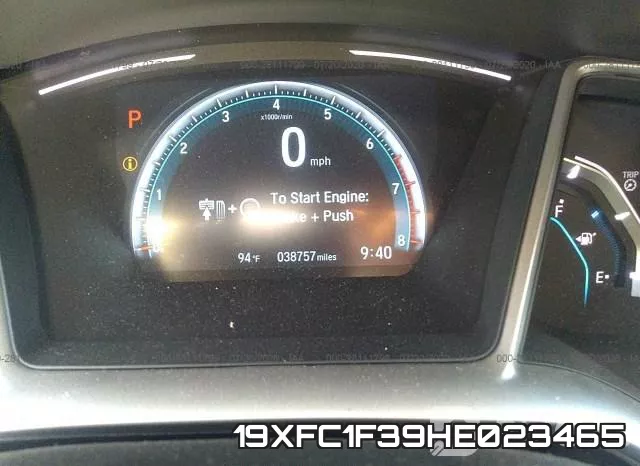 19XFC1F39HE023465 фото 8