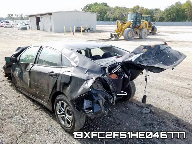 19XFC2F51HE046777 фото 4