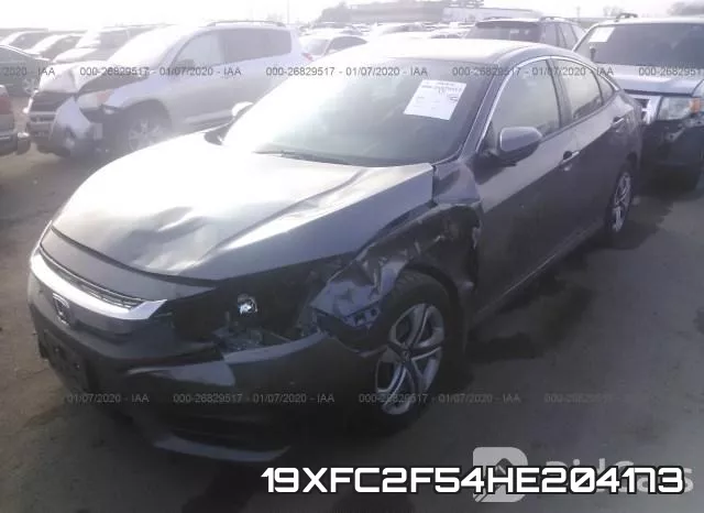 19XFC2F54HE204173 фото 3