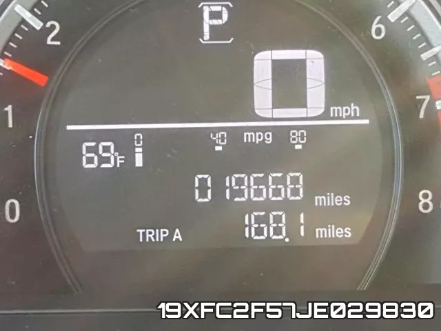 19XFC2F57JE029830 фото 9