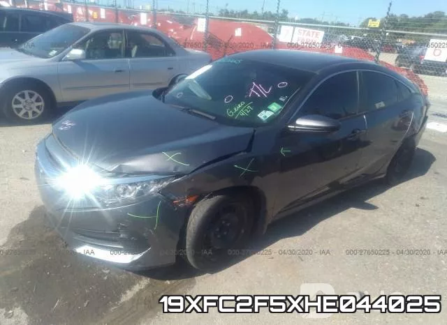 19XFC2F5XHE044025 фото 3