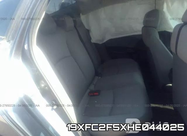 19XFC2F5XHE044025 фото 9