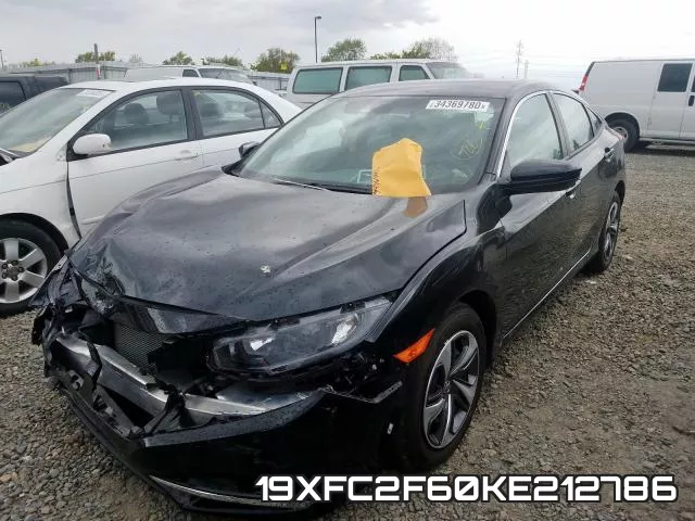 19XFC2F60KE212786 фото 3