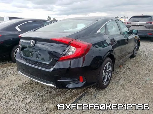 19XFC2F60KE212786 фото 5
