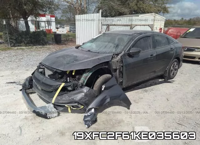 19XFC2F61KE035603 фото 3