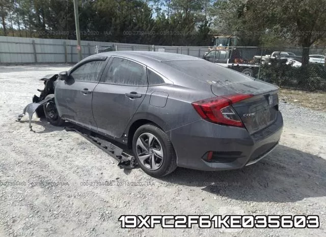19XFC2F61KE035603 фото 4
