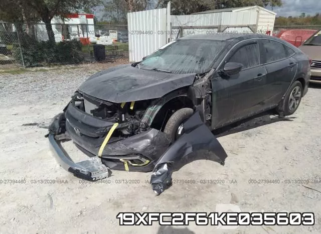19XFC2F61KE035603 фото 7