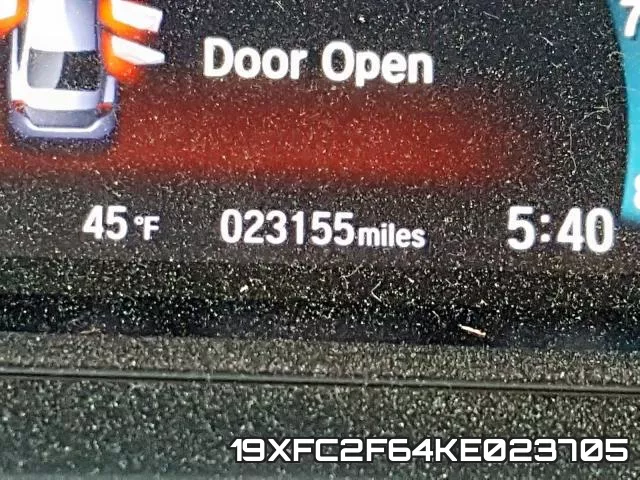 19XFC2F64KE023705 фото 9