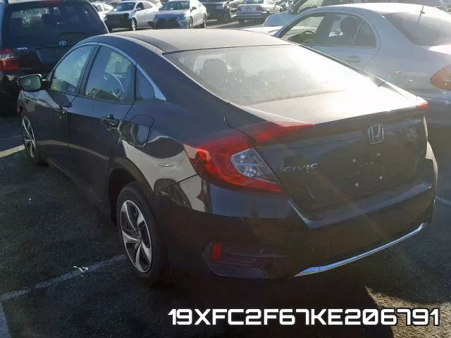 19XFC2F67KE206791 фото 4