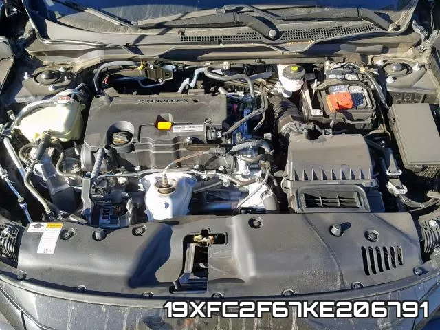 19XFC2F67KE206791 фото 8